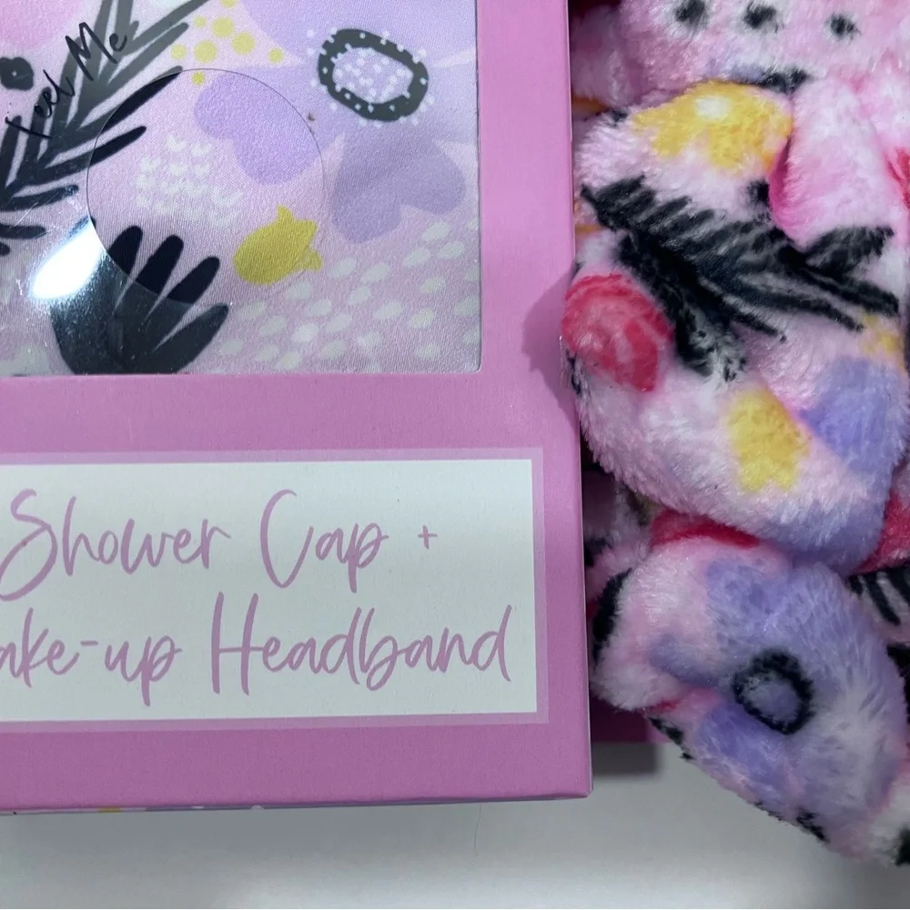 Shower Cap & Make up Headband